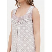 Нічна сорочка Cotpark  2XL,3XL,4XL,5XL бежевий 10522-В